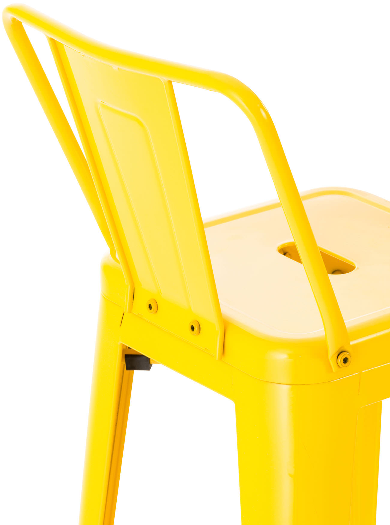 Sgabello Mason giallo